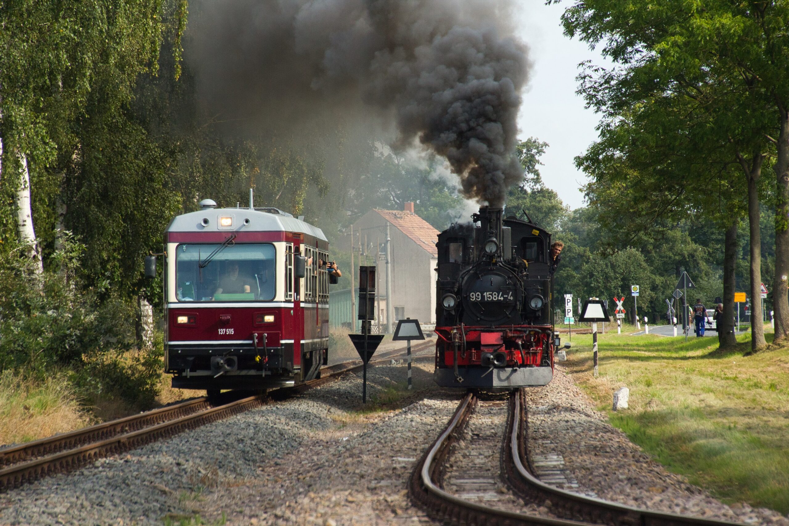 Finanzielle Mittel durch Freistaat gekürzt: Döllnitzbahn muss Diesel- und Dampfbetrieb einschränken